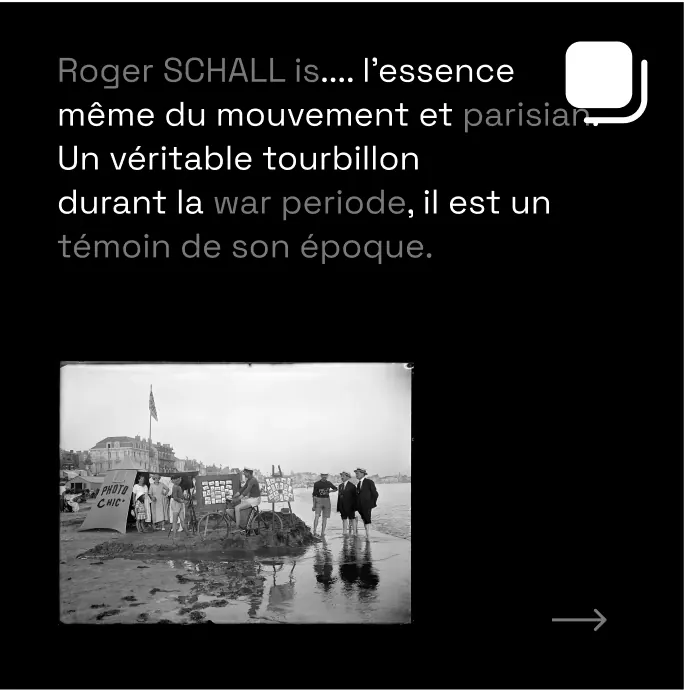 Post Instagram — Roger Schall, témoin de son époque