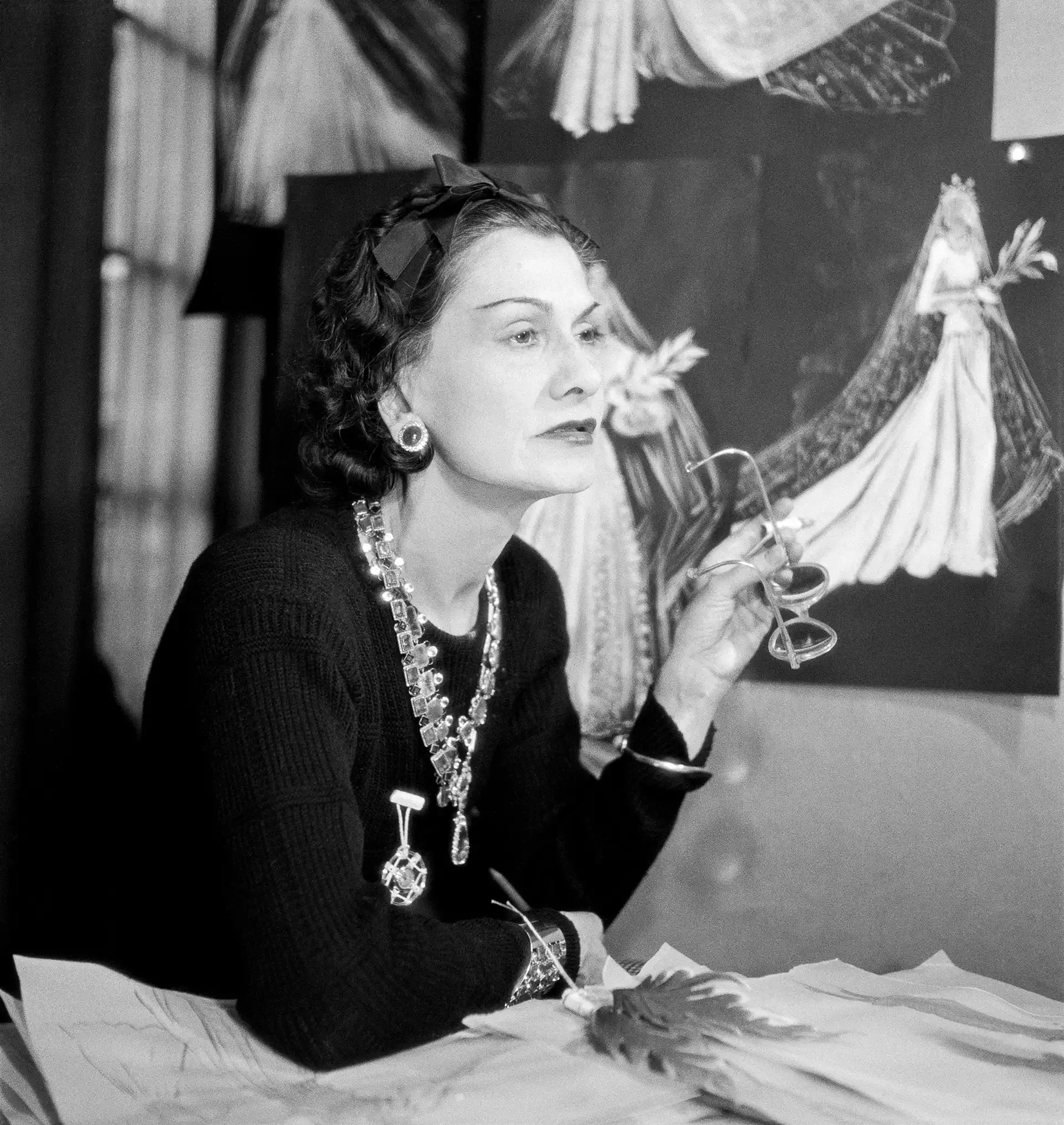 Affiche de l’exposition Gabrielle Chanel. Fashion Manifesto