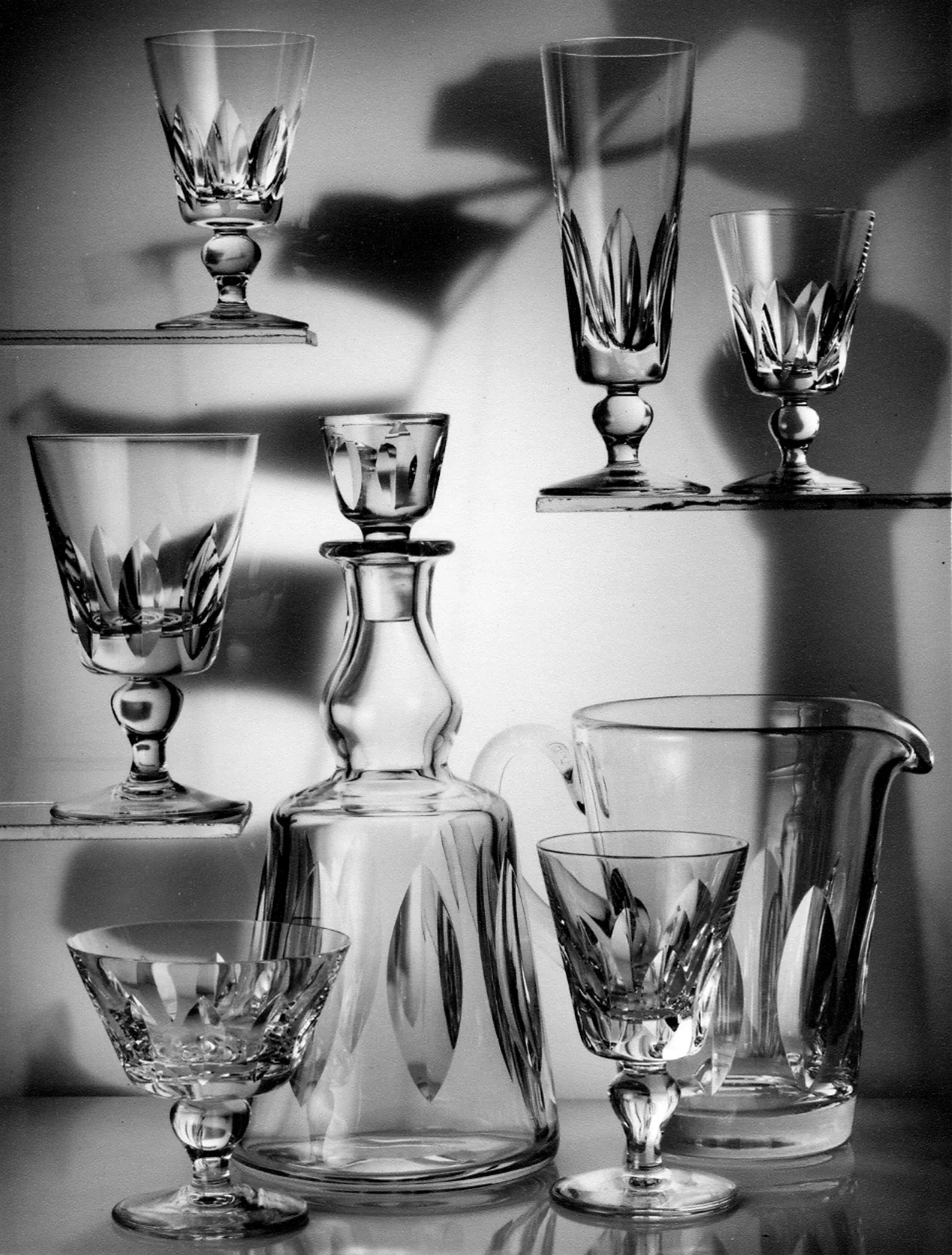 verres carafes